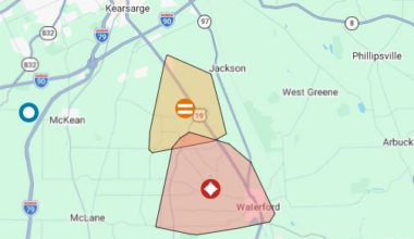 Power outages reported across Erie County Tuesday