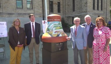 America250PA bell unveiled in Scranton