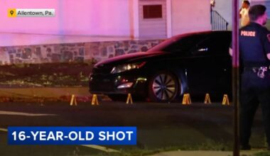 Police investigating after 16-year-old boy found shot in Allentown, Pa.