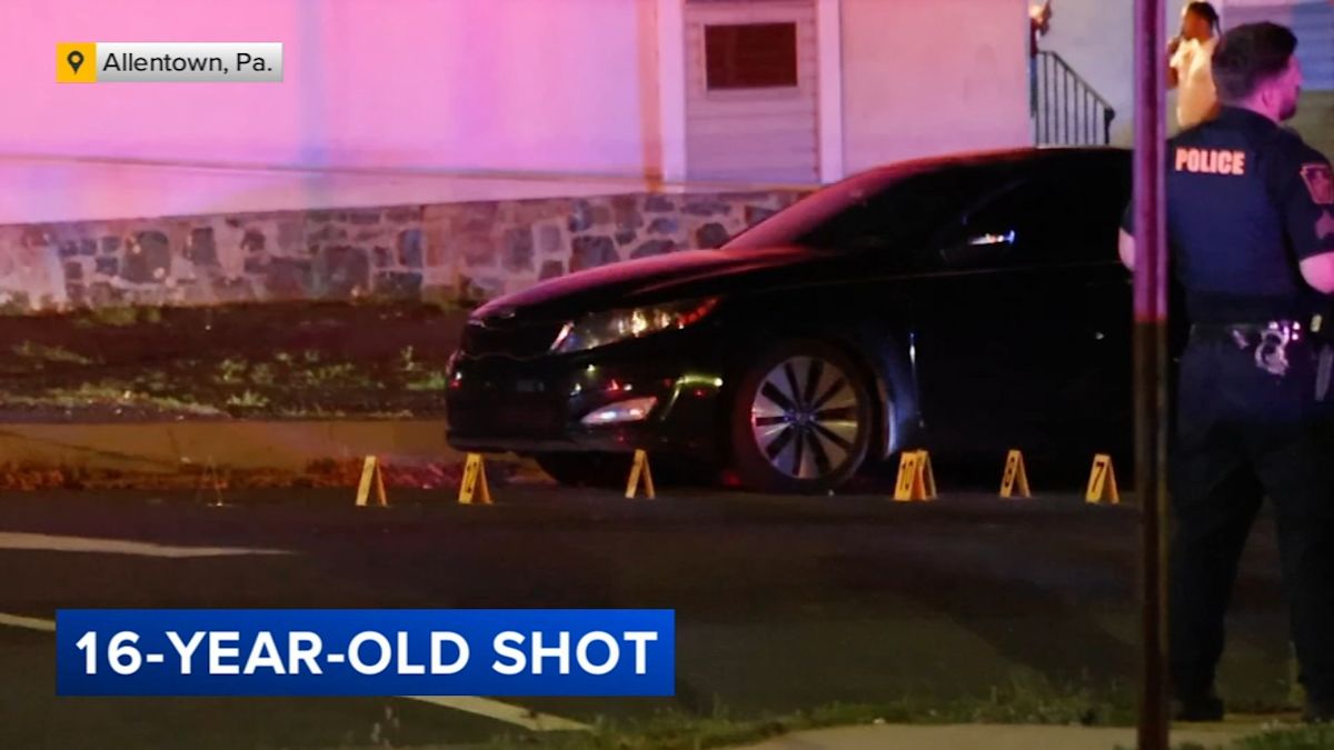 Police investigating after 16-year-old boy found shot in Allentown, Pa.