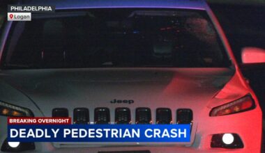 Deadly pedestrian crash in Logan, Philadelphia
