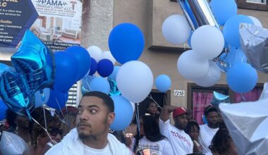 Family, neighbors remember Talyia Nesmith, woman killed in Southwest Philly hit-and-run, at community vigil