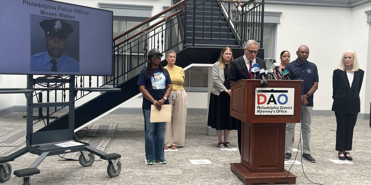 DA to appeal overturned conviction of man found guilty of killing Philly cop
