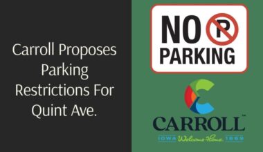 Carroll City Council Approves First Reading Of Proposed Parking Restrictions Near Minchen Park