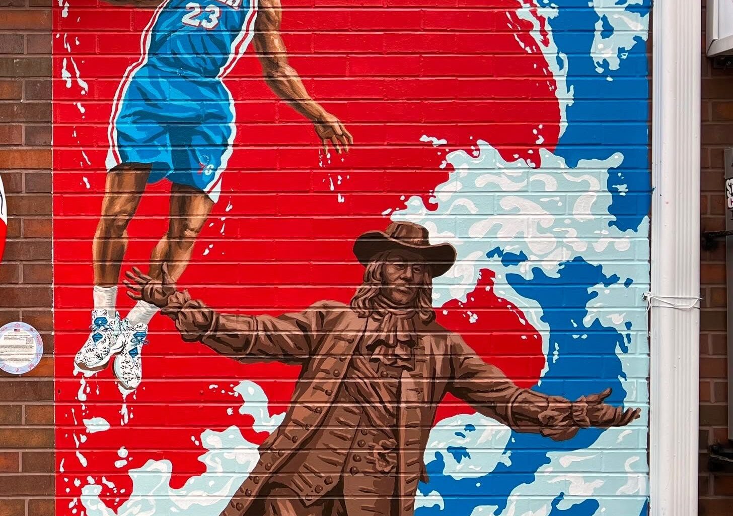 Philly artist paints LeBron mural in Chinatown inspired by D-Wade assist
