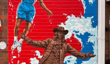 Philly artist paints LeBron mural in Chinatown inspired by D-Wade assist