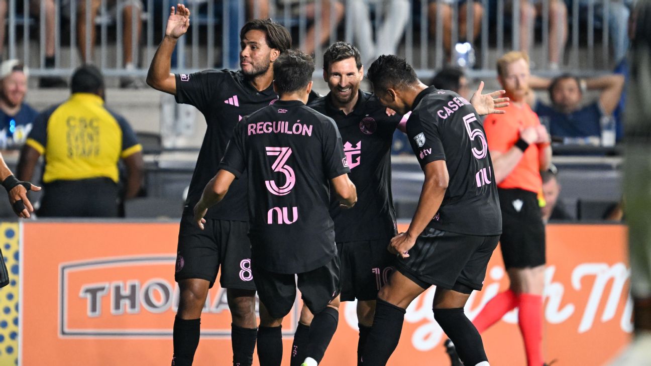 Messi scores for Miami in testy draw with Philadelphia Union