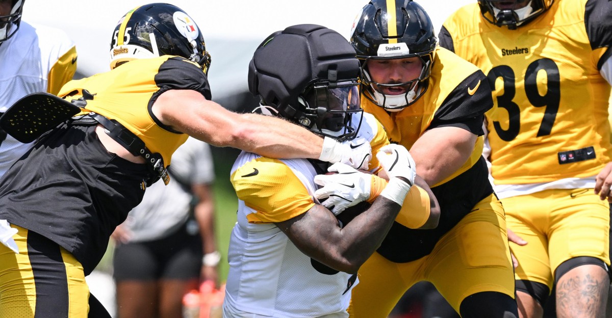 Steelers training camp: Punches thrown and a clear leader for the RB3 role headline Sunday’s practice
