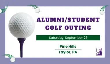 Save the Date for the 5th Annual Alumni-Student Golf Outing