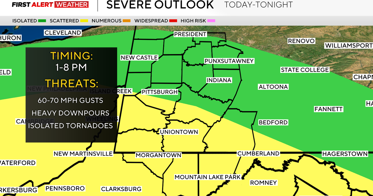 Multiple tornado warnings issued across Pittsburgh area on Sunday | First Alert Weather