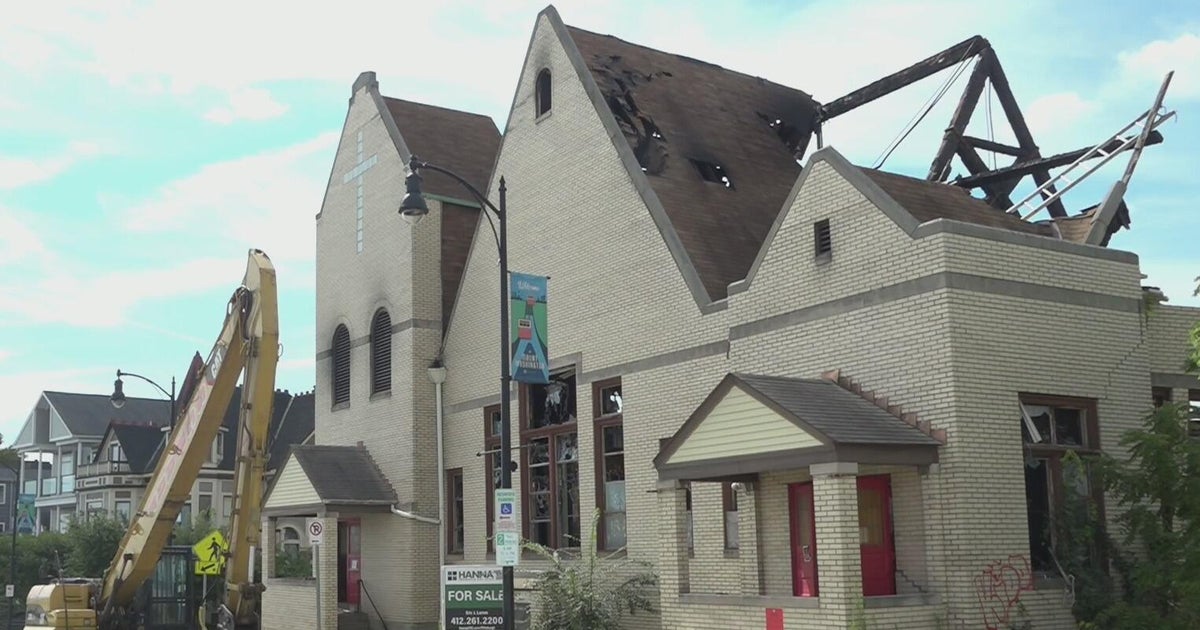 Pittsburgh church destroyed in fire to be demolished soon