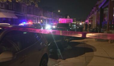 More than a dozen shots fired outside North Philadelphia home, killing woman and injuring man