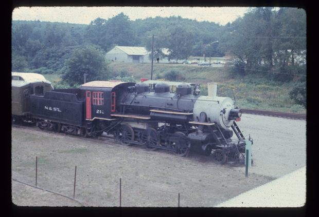 Norwood & St. Lawrence Railroad Locomotive No. 210 . (PHOTO PROVIDED/ COURTESY OF STEAMTOWN NATIONAL HISTORIC SITE)