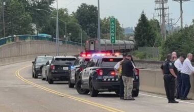 Woman dead after being hit by train in Allegheny County