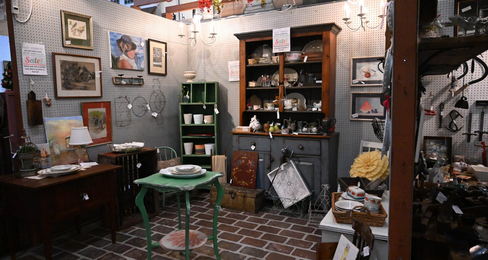 A year after closing, antique store reopens in new Allentown home