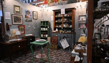 A year after closing, antique store reopens in new Allentown home
