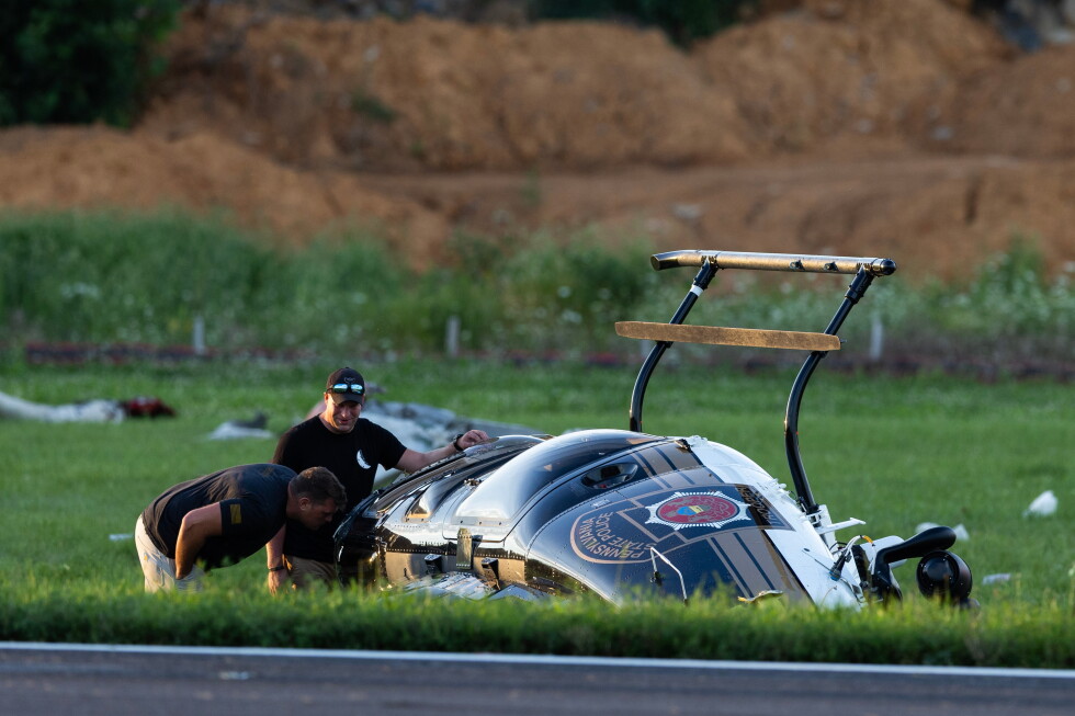 Investigators probe small plane crash with Pennsylvania State Police helicopter