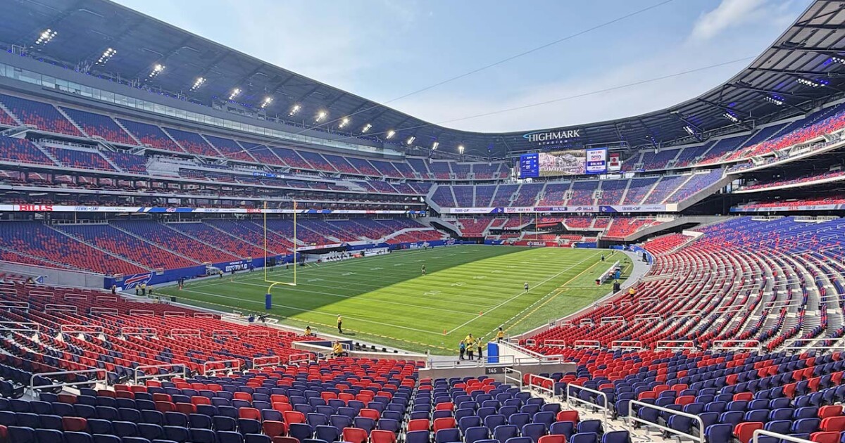 Fans will pay an extra 6 percent on purchases inside new Buffalo Bills stadium