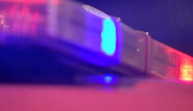 Driver goes airborne in overnight crash involving 2 Philadelphia police cars: police