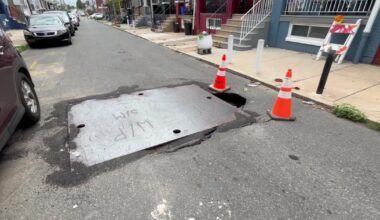 'Please get it resolved': West Philadelphia residents urge city to fix street hole