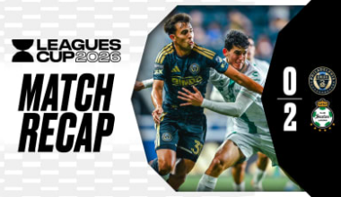 Recap | Union conclude Leagues Cup run with loss to Santos Laguna