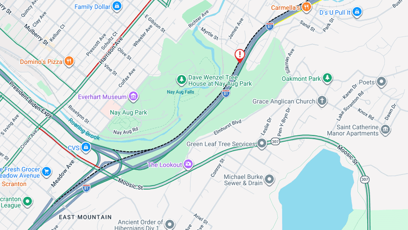 I-81 south has been shutdown due to an accident.png