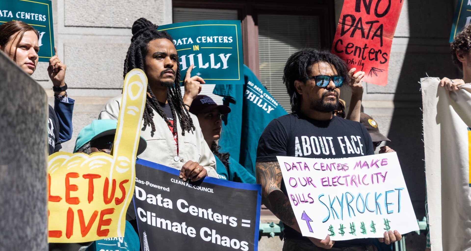 Philly protesters demand data center moratorium