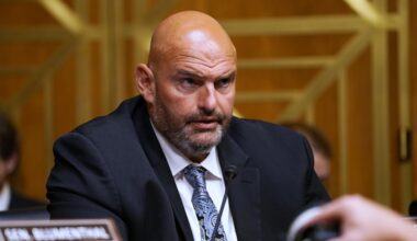 Sen. John Fetterman's isolation from Democrats grows stark in Pennsylvania
