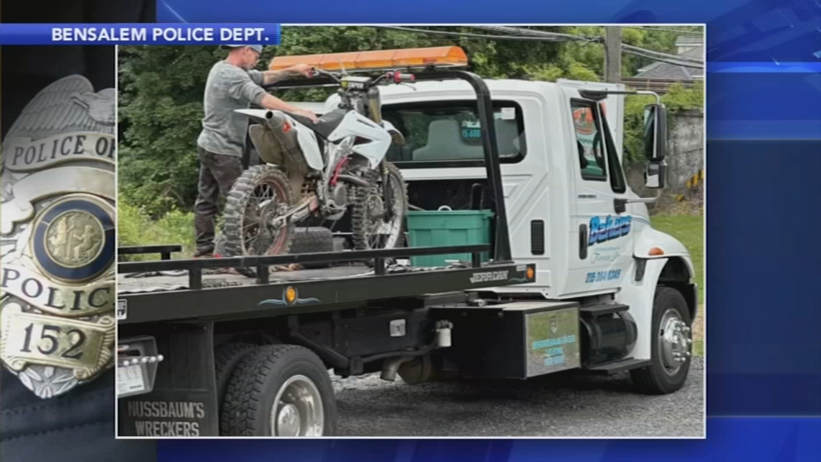 Bensalem Township police take 'zero tolerance' stance on illegal ATVs, dirt bikes