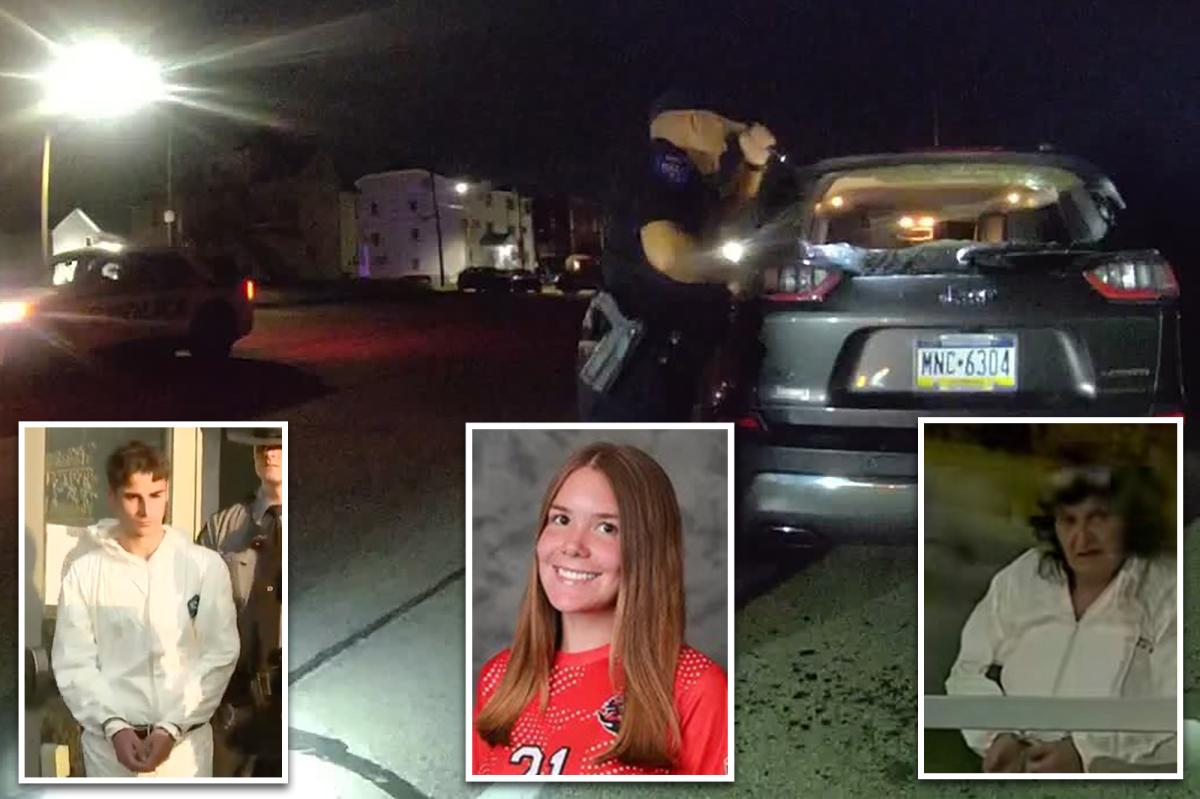 Pennsylvania college student Karoline Heintz discovery police bodycam footage released