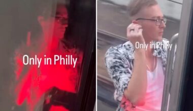 Philadelphia loon hangs from moving train, sparking SEPTA probe