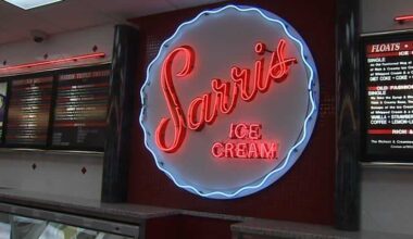 Sarris ice cream 'scoop shop' at Market District in Pittsburgh