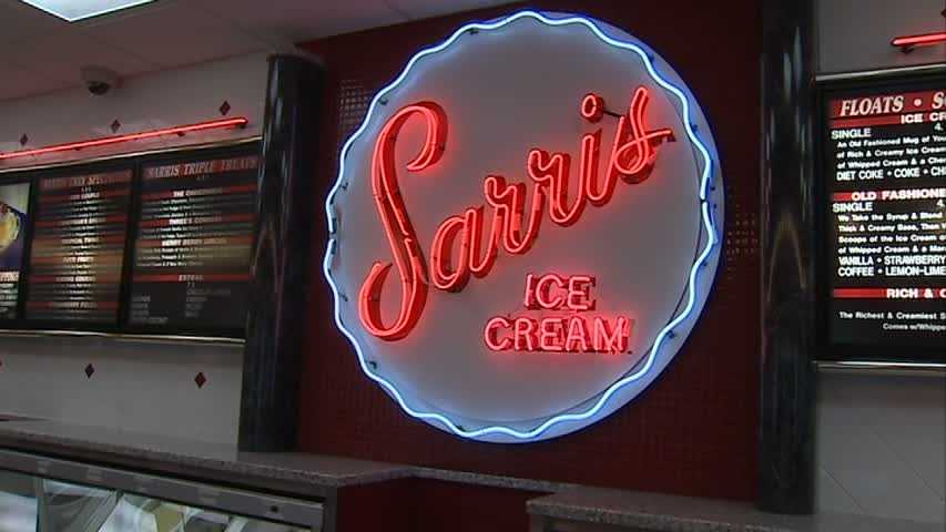 Sarris ice cream 'scoop shop' at Market District in Pittsburgh