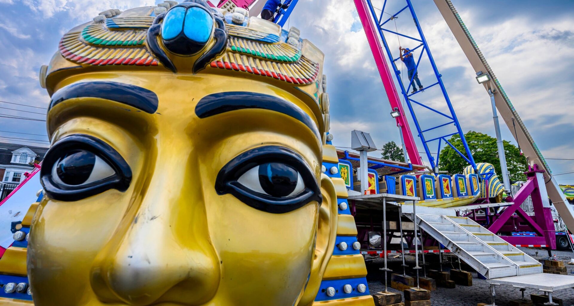 Preparing for the 174th Allentown Fair, which opens Wednesday photos