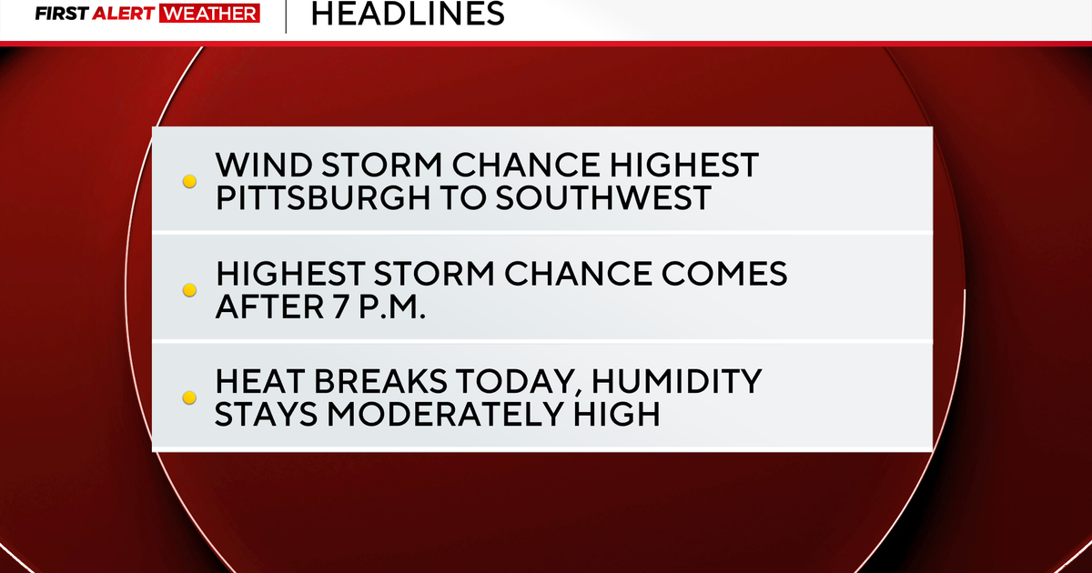 Following Thursday's powerful storms, more could be possible in Pittsburgh area on Friday | First Alert Weather