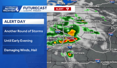 One more round of strong storms for Western Pennsylvania