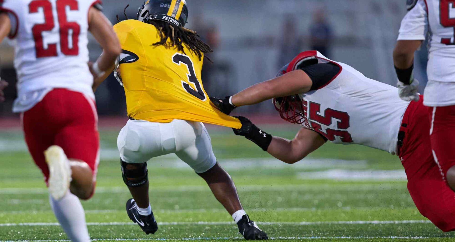 Parkland football beats Freedom 41-21