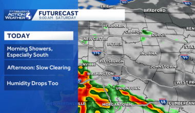 Western PA: Drier trend begins today