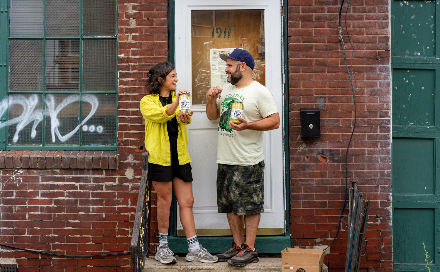 Fishtown Pickle Project founders Niki Toscani and Mike Sicinski have acquired a 6,200-square-foot building at 1911-13 North 2nd in Norris Square to expand their operation through a dedicated brick-and-mortar space.