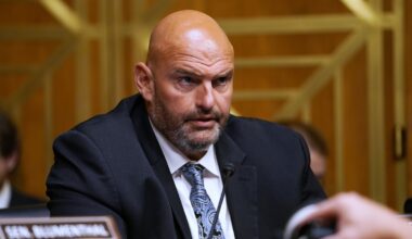 Sen. John Fetterman's isolation from Democrats grows stark in Pennsylvania