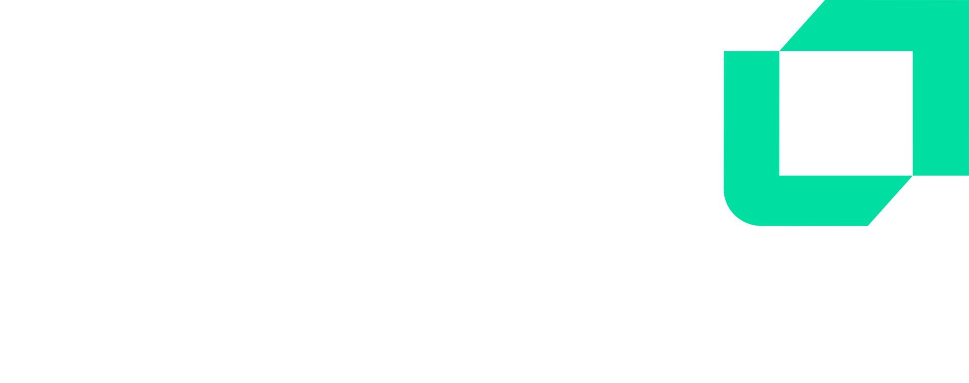 WITF logo with white text and green frame