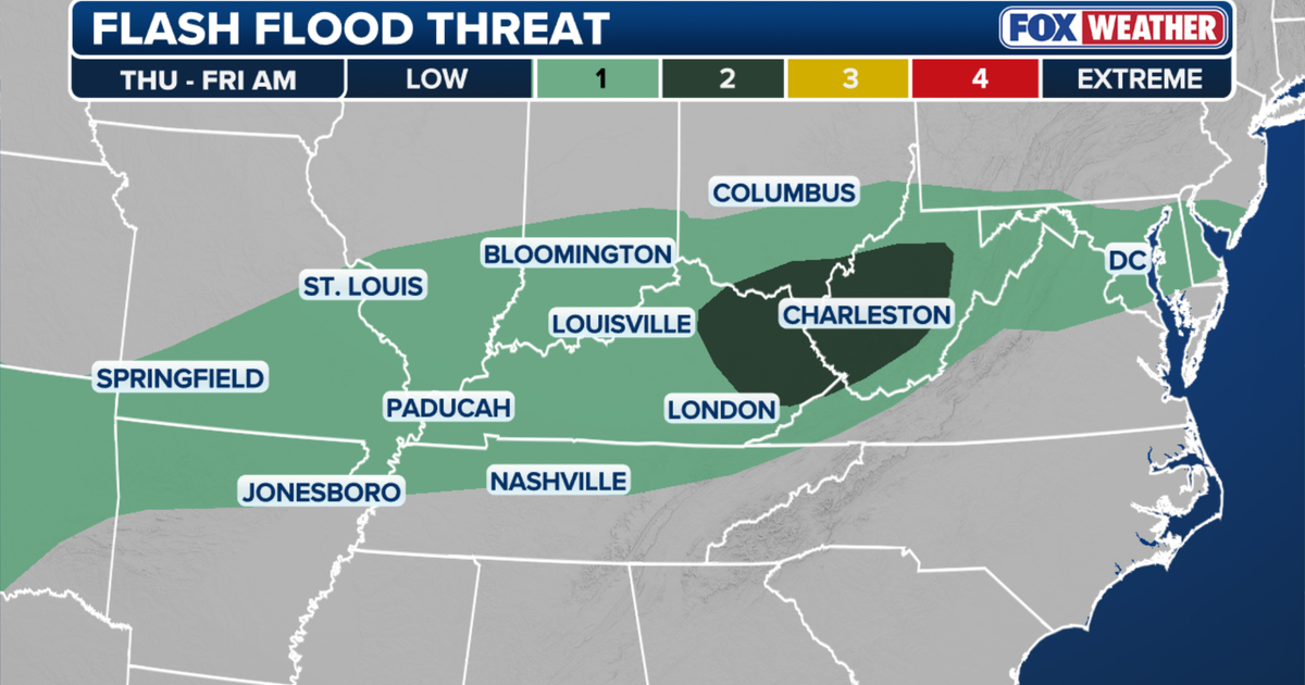 Severe storms and heavy rain threat move into Pennsylvania, New Jersey
