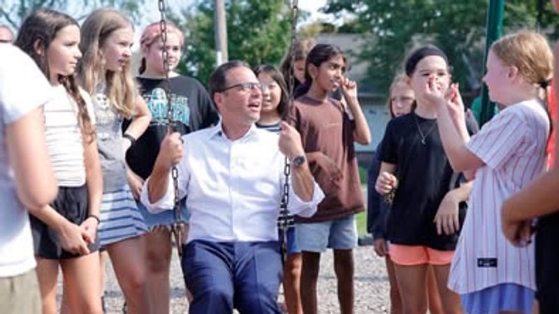 Pennsylvania schools will now be required to give younger students time to take a break from learning and "just be kids," according to Gov. Josh Shapiro. (Governor Josh Shapiro)