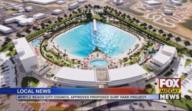 Myrtle Beach City Council Approves First Reading For Surf Park