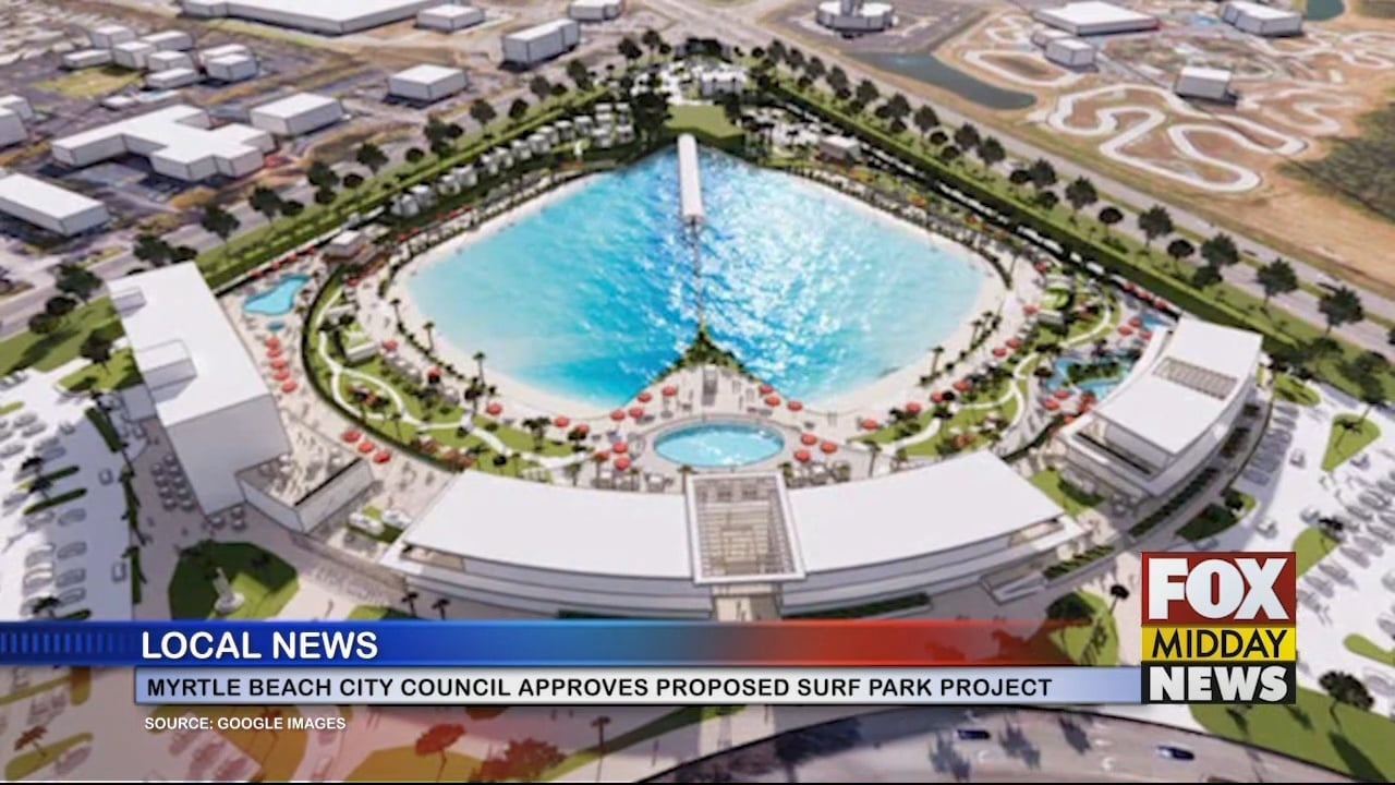 Myrtle Beach City Council Approves First Reading For Surf Park