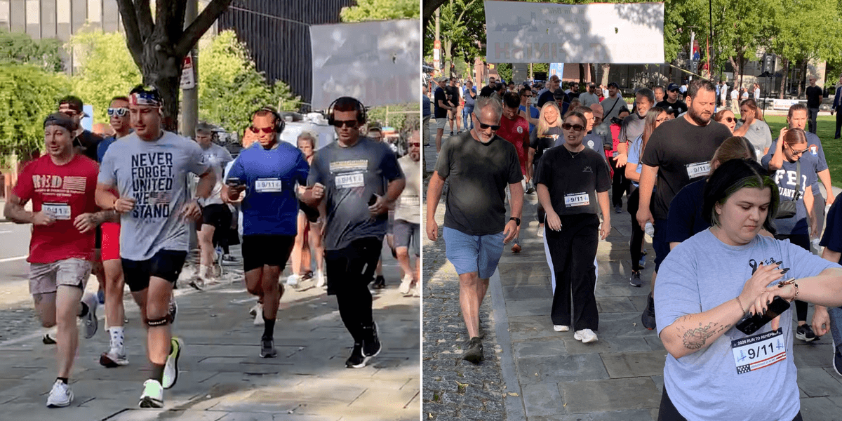 Hundreds honor first responders in Philly FBI’s annual 9/11 Run to Remember