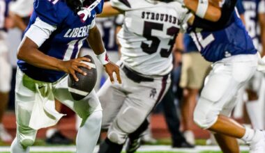 Stroudsburg plays Liberty - football and faces in the crowd photos