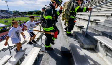 Remembering 9/11 - “The Climb” event at BASD Stadium in Bethlehem