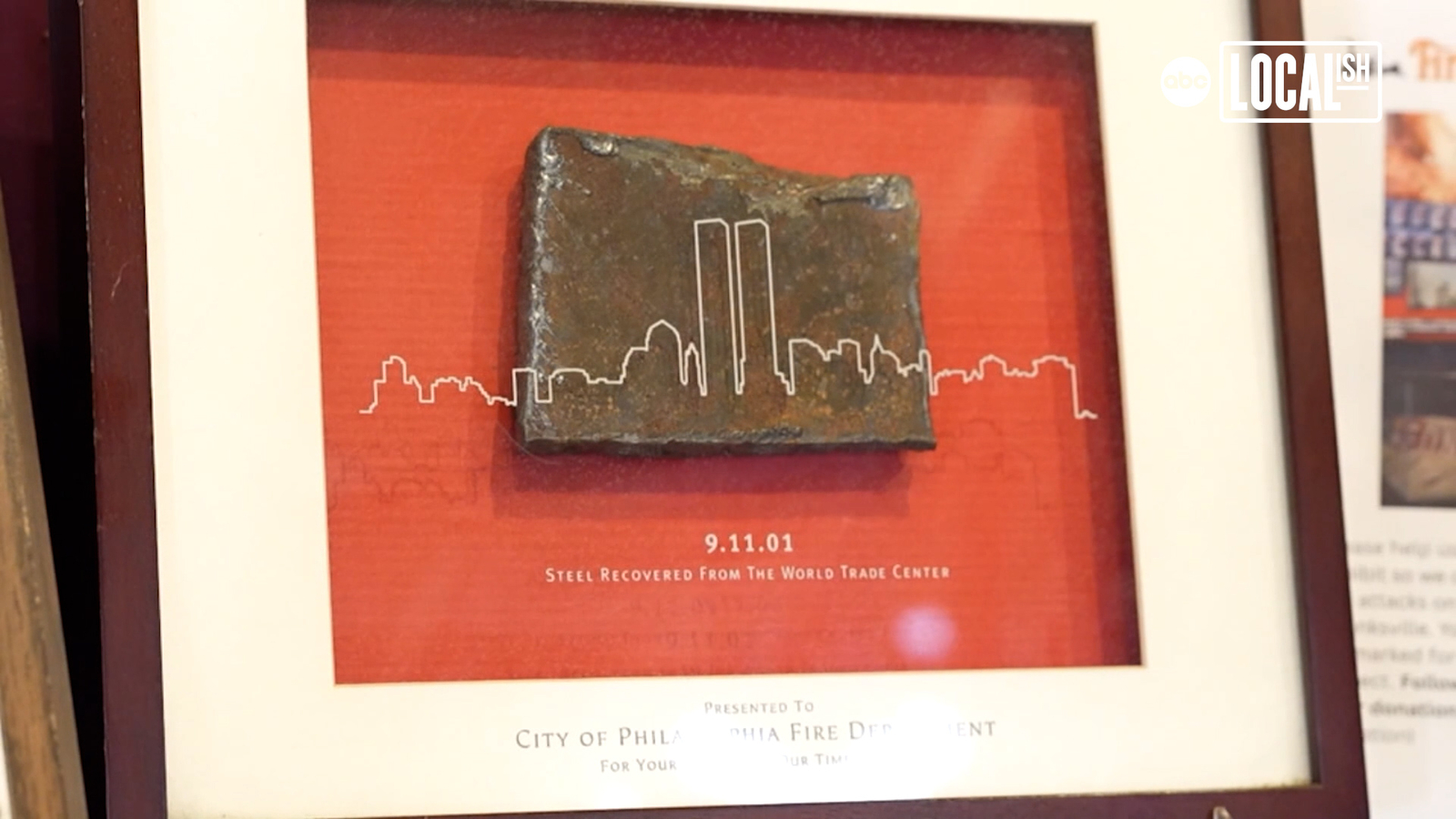 Fireman's Hall Museum is home to authentic artifacts from September 11th, 2001