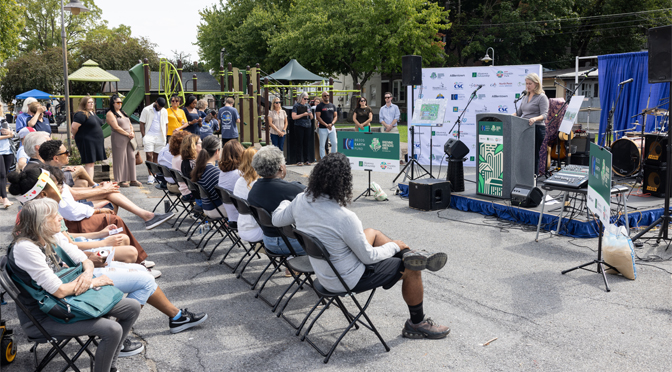 Public gets first look at Allentown’s Franklin Park major renovation plan supported by a $4 million Bezos Earth Fund grant; precedes annual Party In The Park